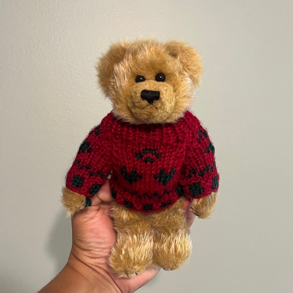 1993 Ty Plush with Red sweater